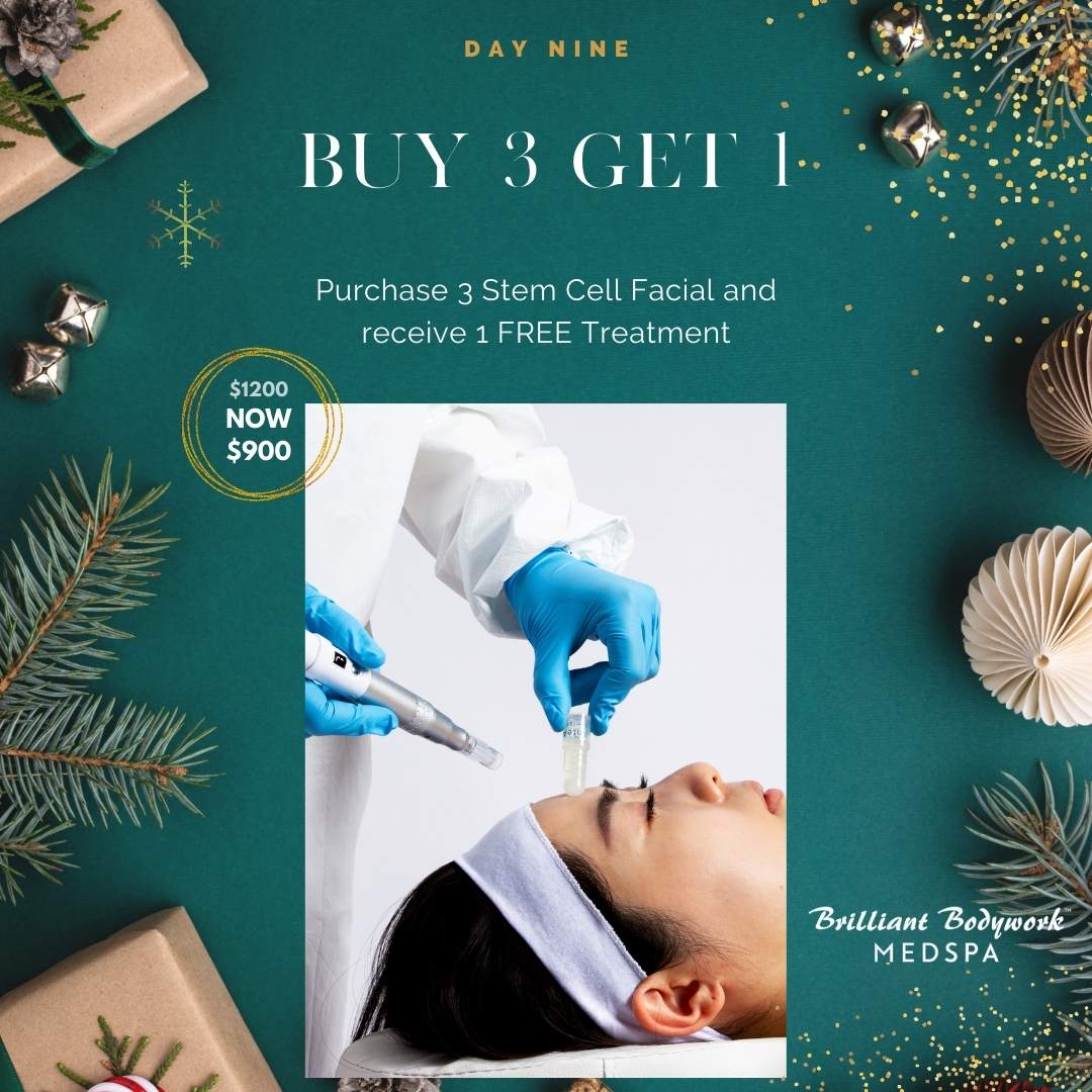 Day 9 - Stem Cell Facial Offer
