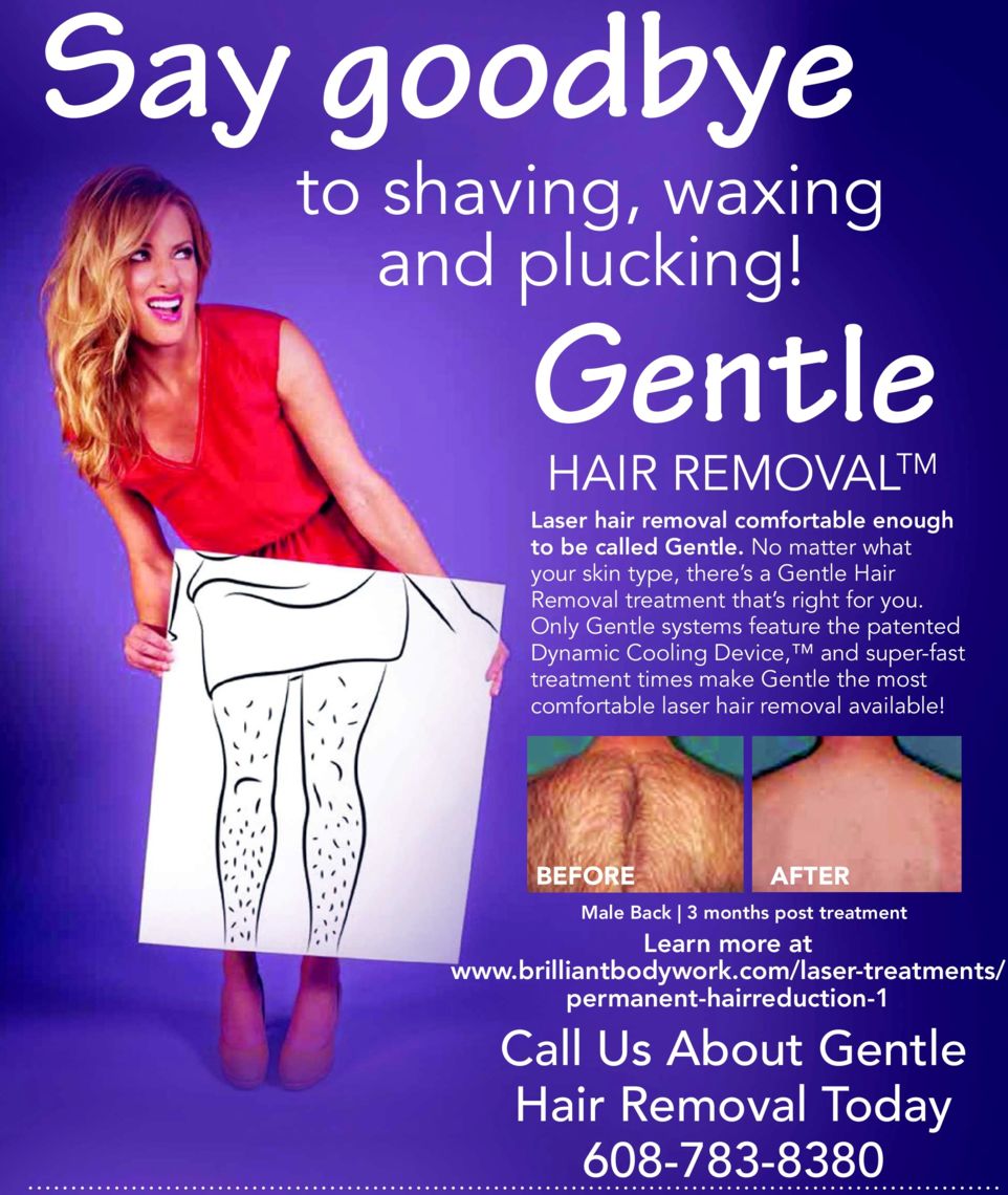 Image showing how you can say goodbye to shaving.