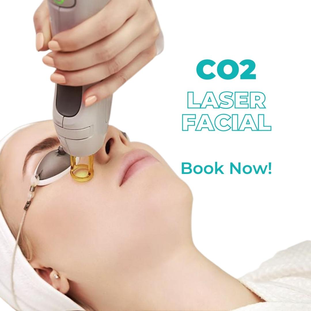 Book your CO2 Laser Facial now.