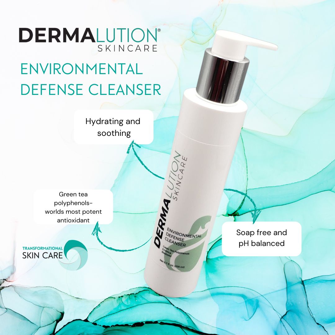 Image of the Dermalution Environmental Defense Cleanser.