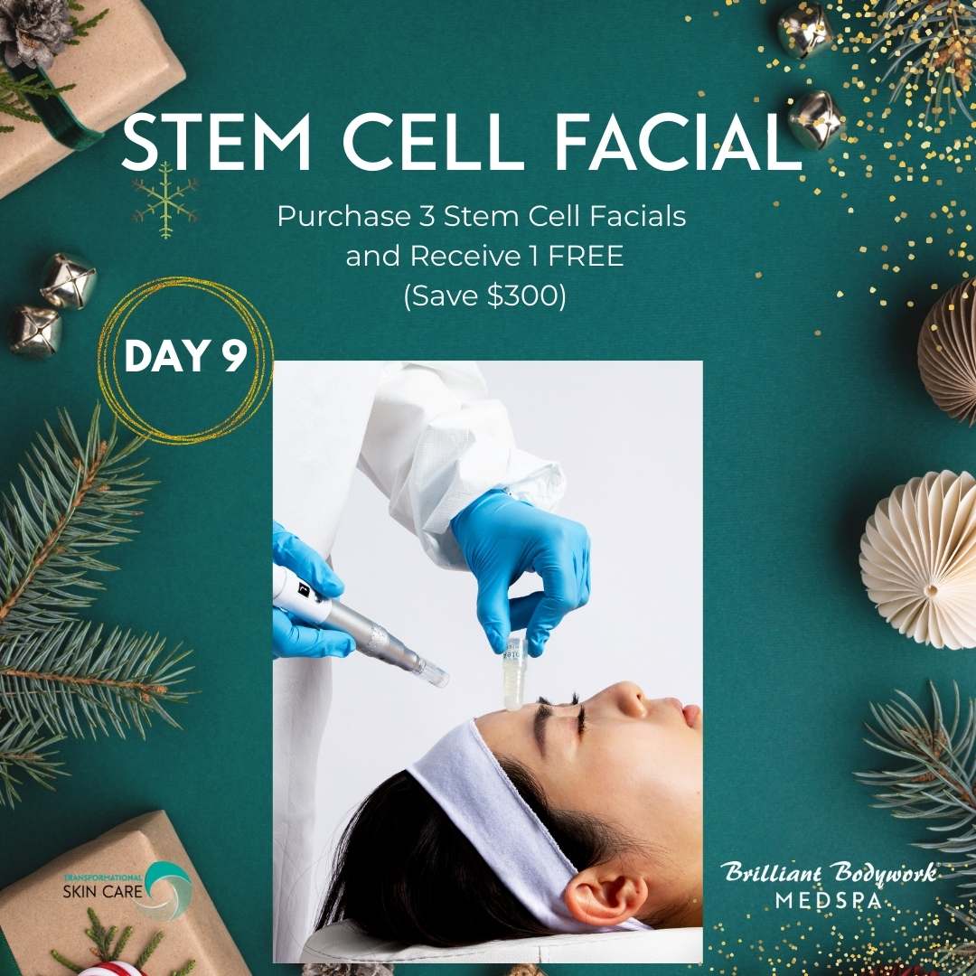 Day 9 - Stem Cell Facial Offer