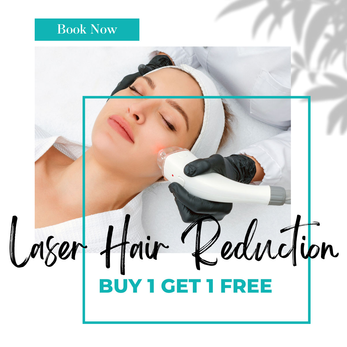 Book your Laser Hair Reduction appointment now.