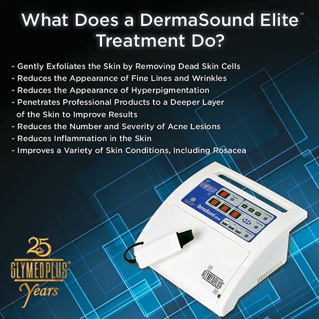Image of the Dermasound treatment machine.