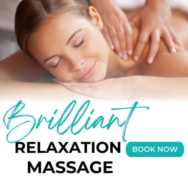 Click this image to book your Brilliant Relaxing massage