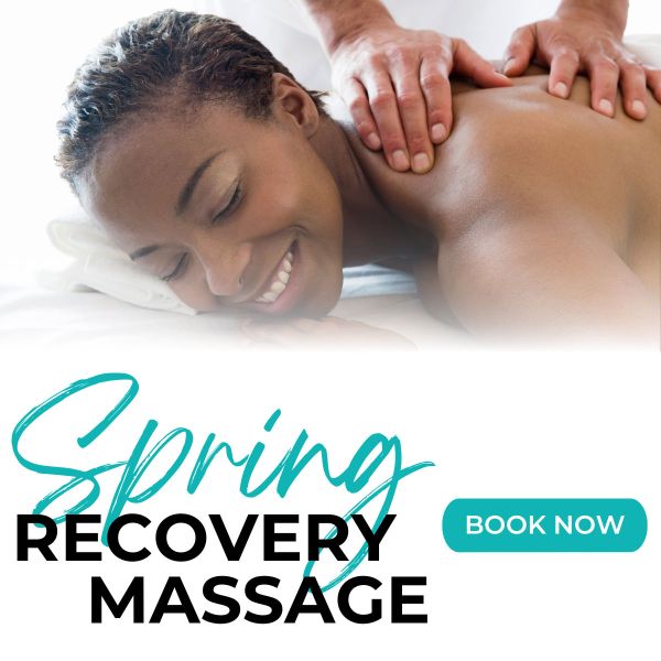 April 2024 Spring Recovery Massage Special Offer Image