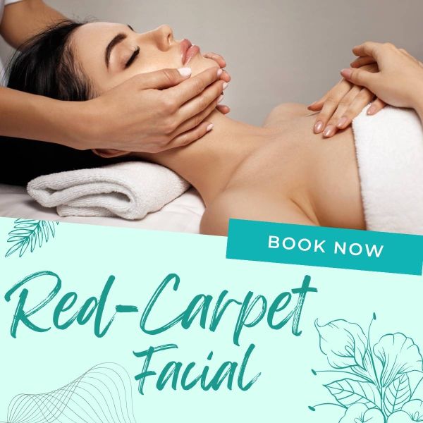 Click this image to book your Red Carpet Facial