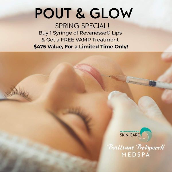 Click this image to learn more and book your appointment to enjoy this month's Pout & Glow  savings.
