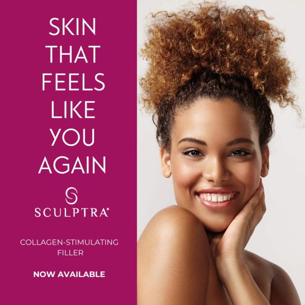 Click this image to schedule a consultation and take advantage of the Sculptra offer.